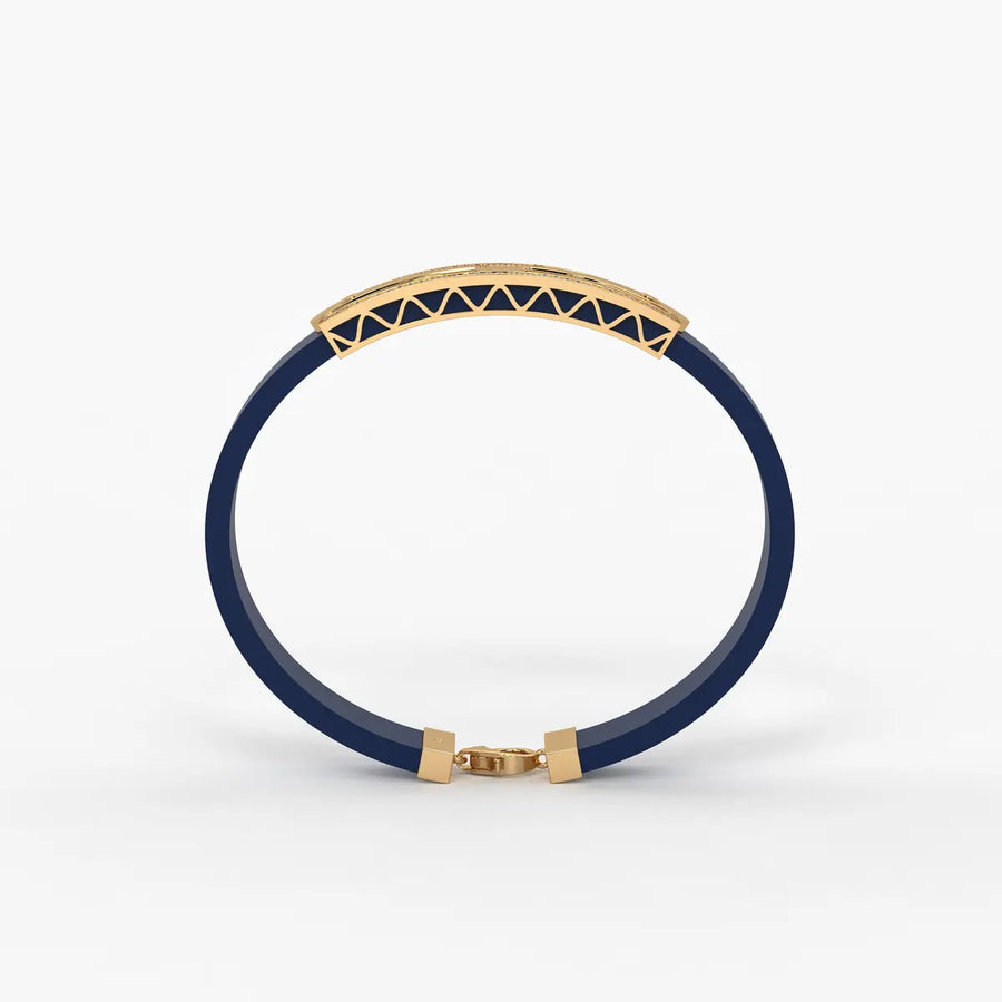 Zyron Dual Rail Luxe Bracelet for Men
