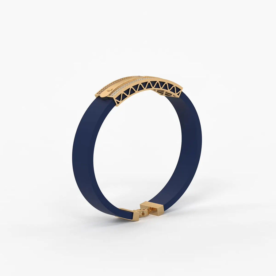 Zyron Dual Rail Luxe Bracelet for Men