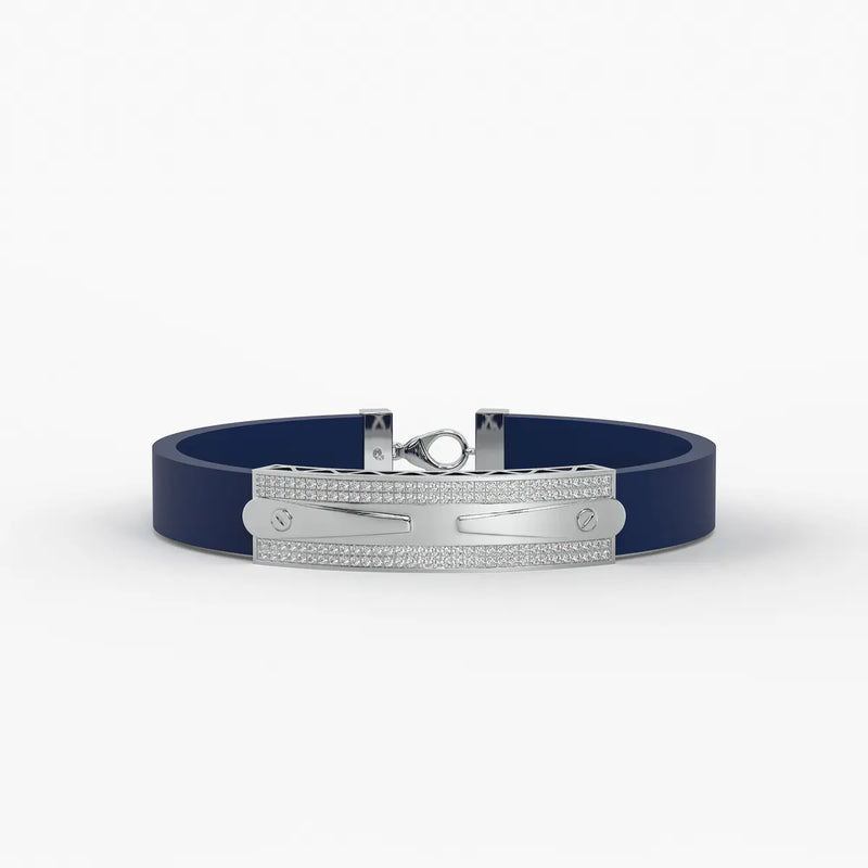Zyron Dual Rail Luxe Bracelet for Men