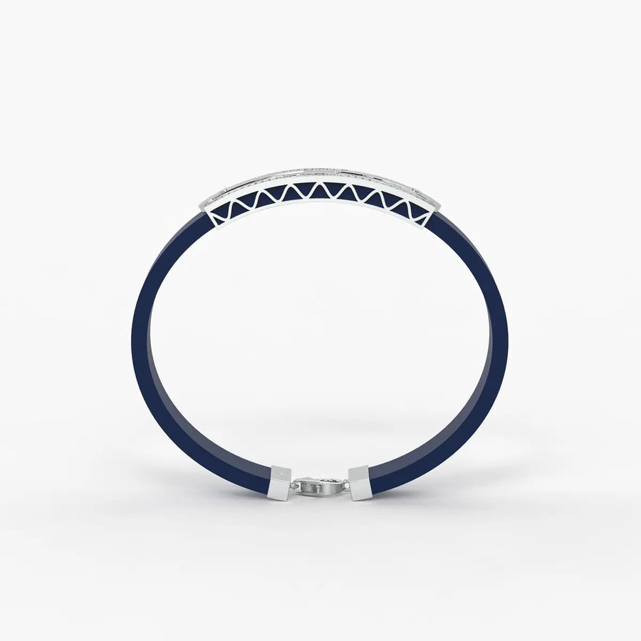 Zyron Dual Rail Luxe Bracelet for Men