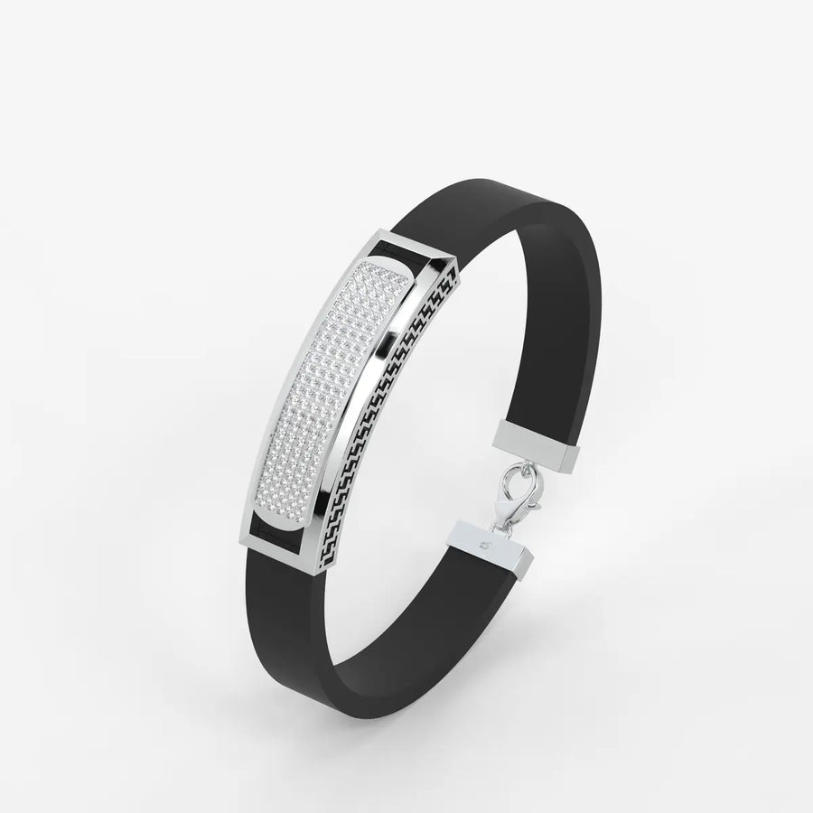 Vyrox Shieldline Diamond Bracelet