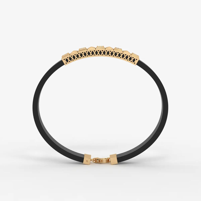 Draevor Spikebar Diamond Bracelet