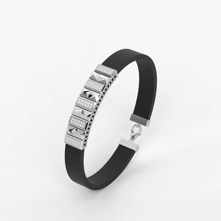 Draevor Spikebar Diamond Bracelet