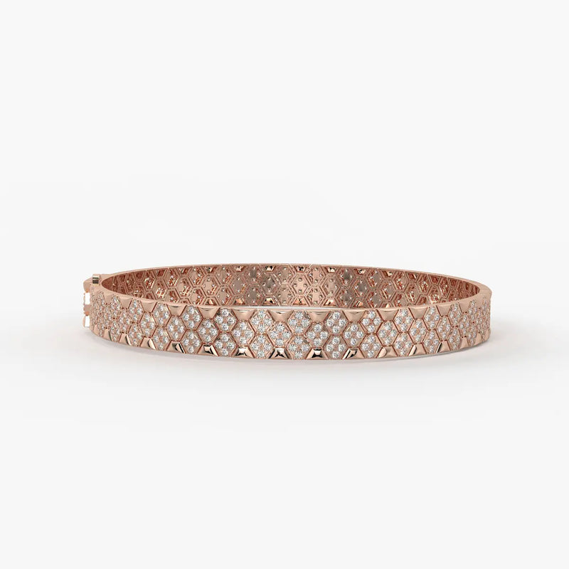 Hexoro Crown Mosaic Bracelet for Men