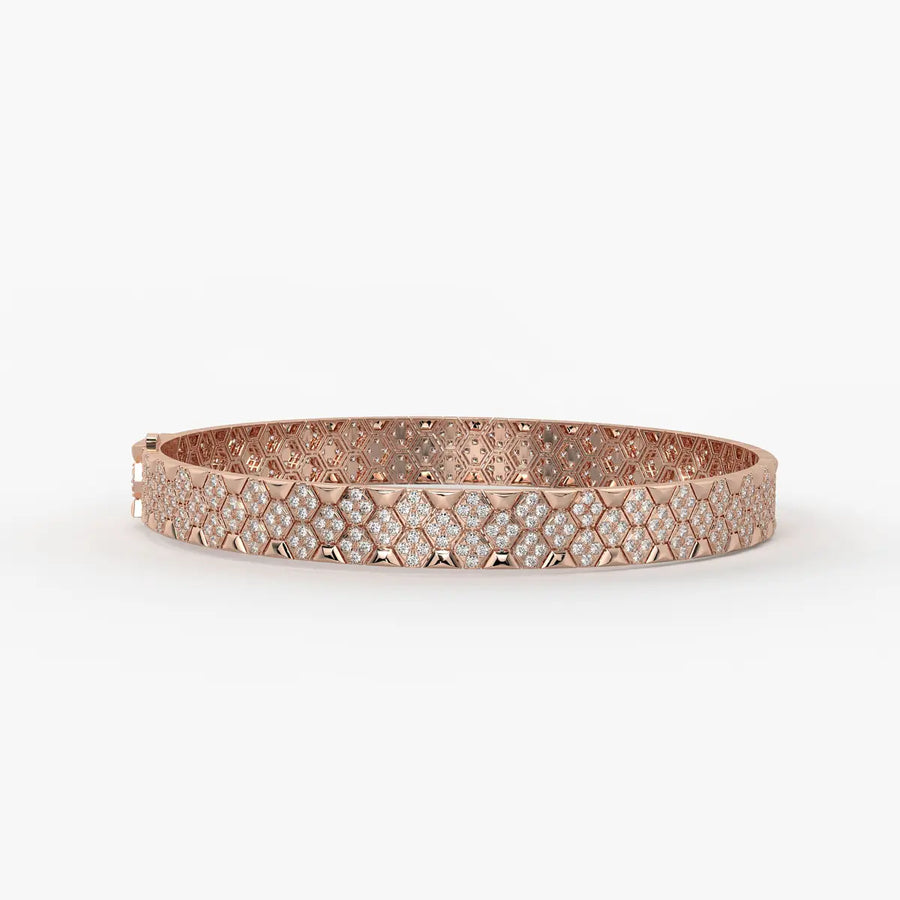 Hexoro Crown Mosaic Bracelet for Men