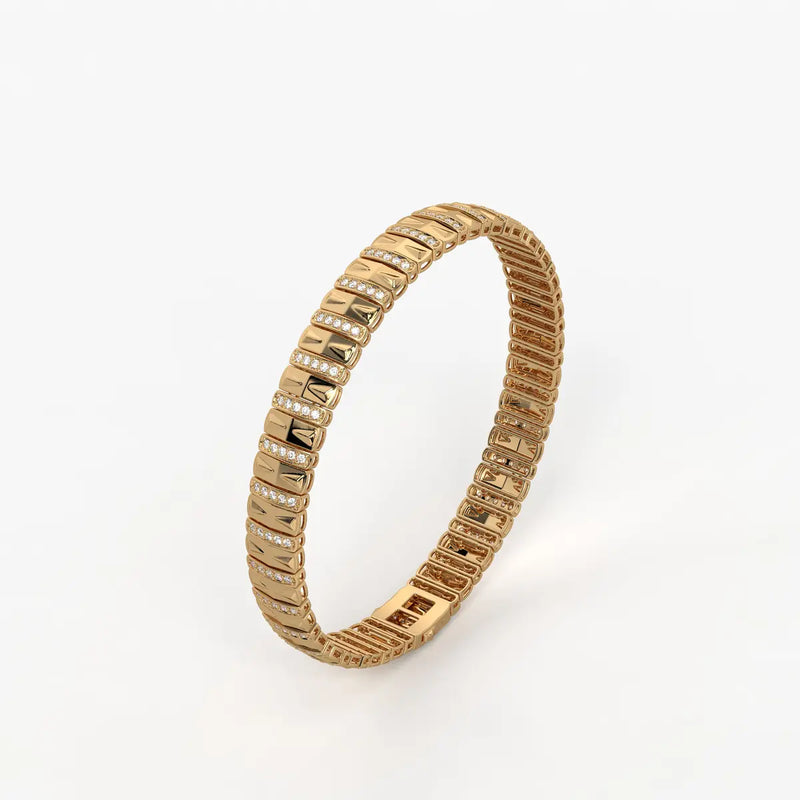 Varello Diamond Ridge Bracelet