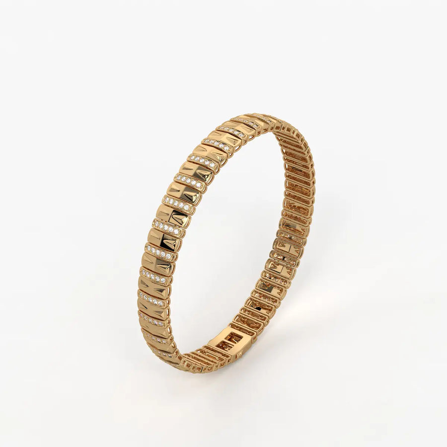 Varello Diamond Ridge Bracelet