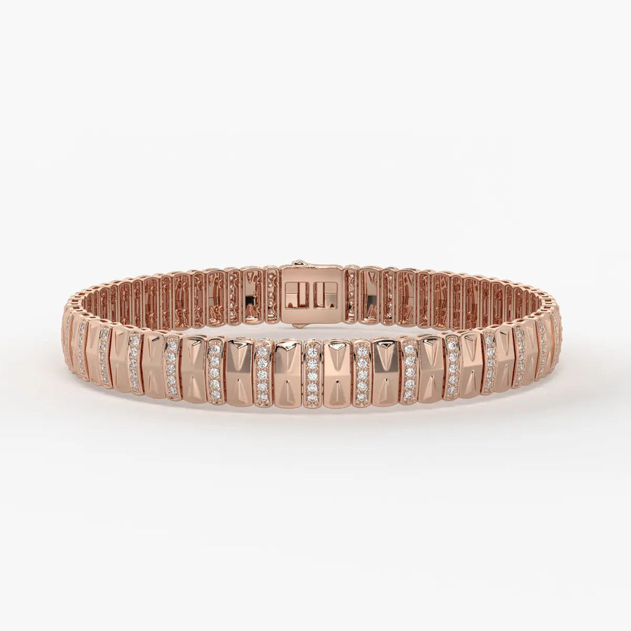 Varello Diamond Ridge Bracelet