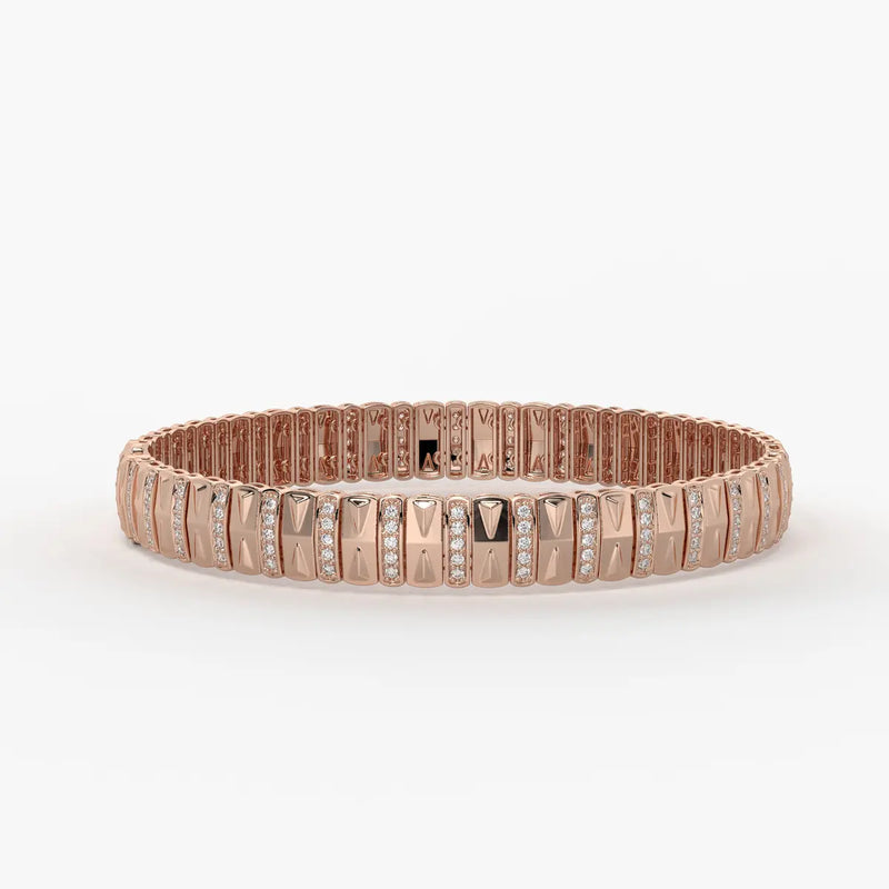 Varello Diamond Ridge Bracelet