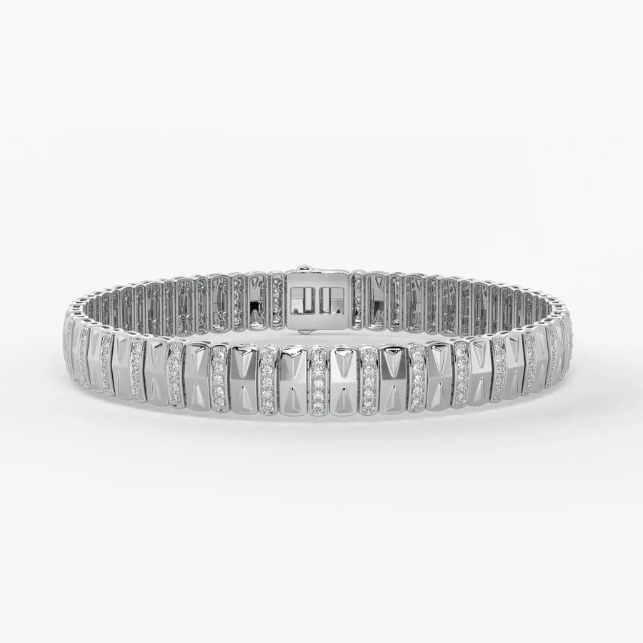 Varello Diamond Ridge Bracelet
