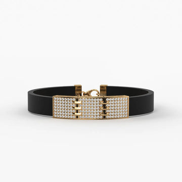 Veltique Diamond Barlock Bracelet