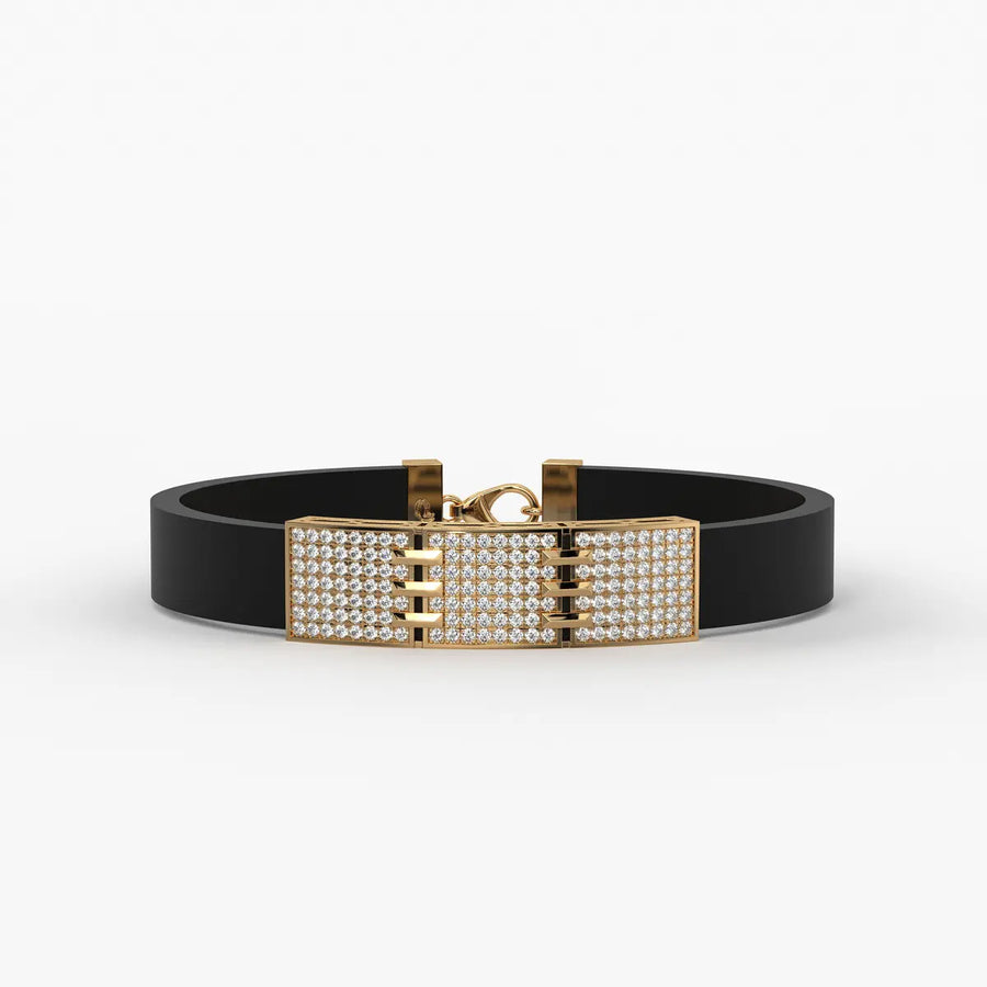 Veltique Diamond Barlock Bracelet