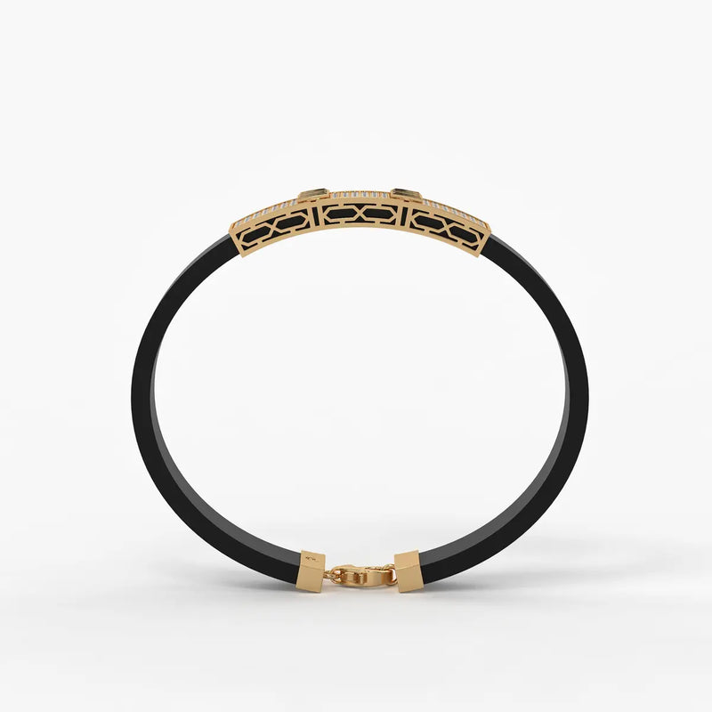 Veltique Diamond Barlock Bracelet