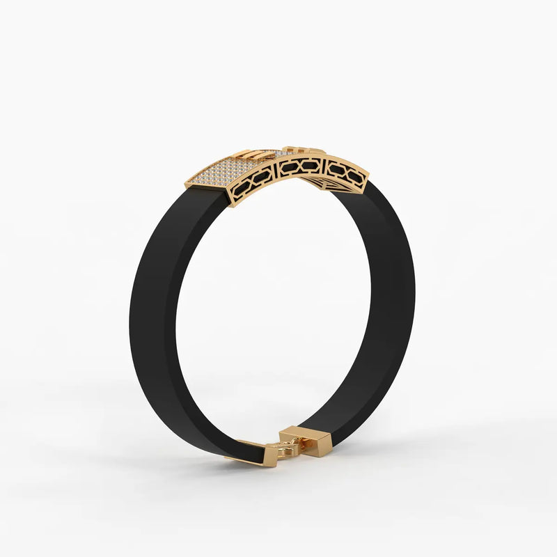 Veltique Diamond Barlock Bracelet