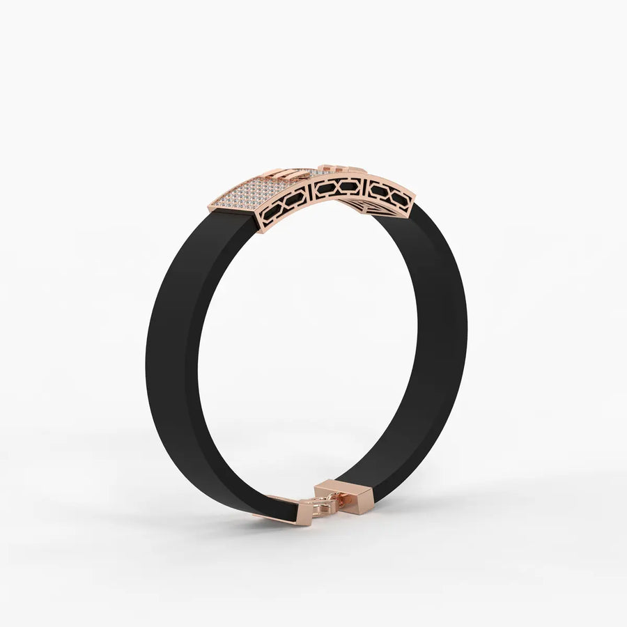 Veltique Diamond Barlock Bracelet
