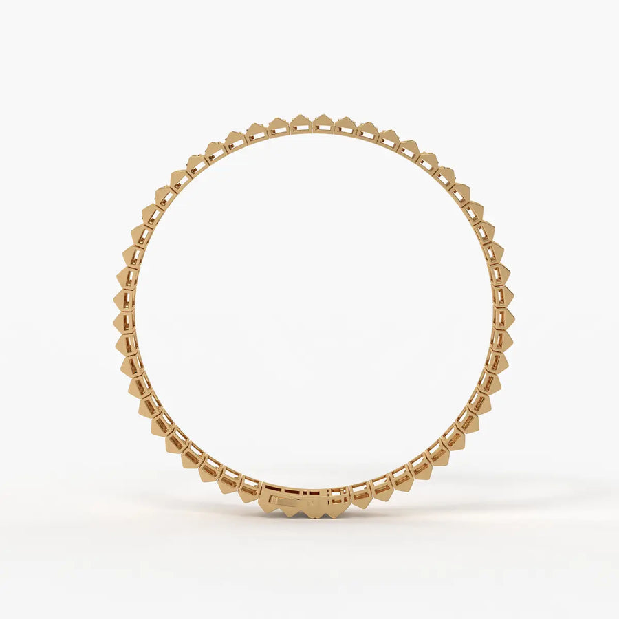 Regal Stride Prism Link Bracelet for Men