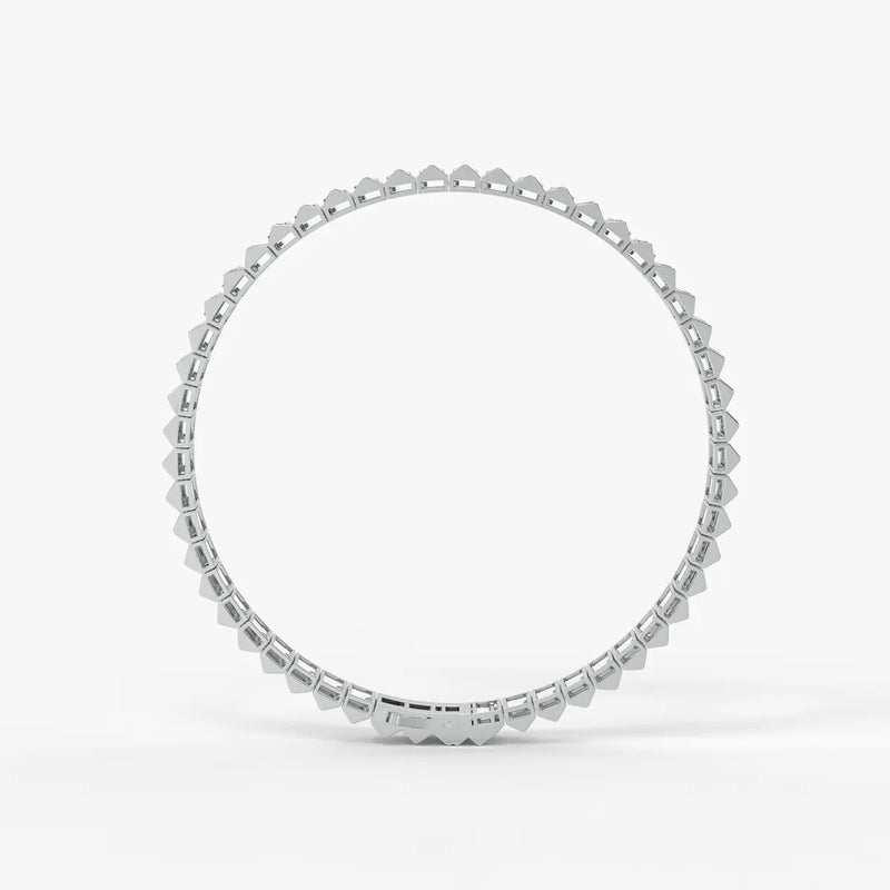 Regal Stride Prism Link Bracelet for Men