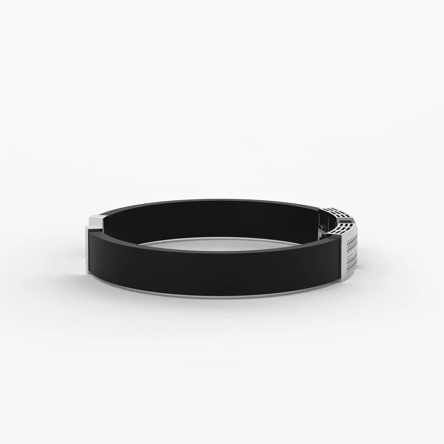 Zayron Dual Crest Command Bracelet for Men