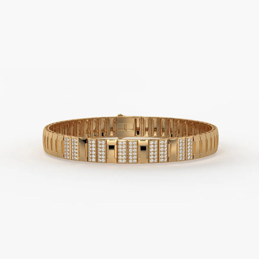 Montrix Imperial Stripe Bracelet For Men