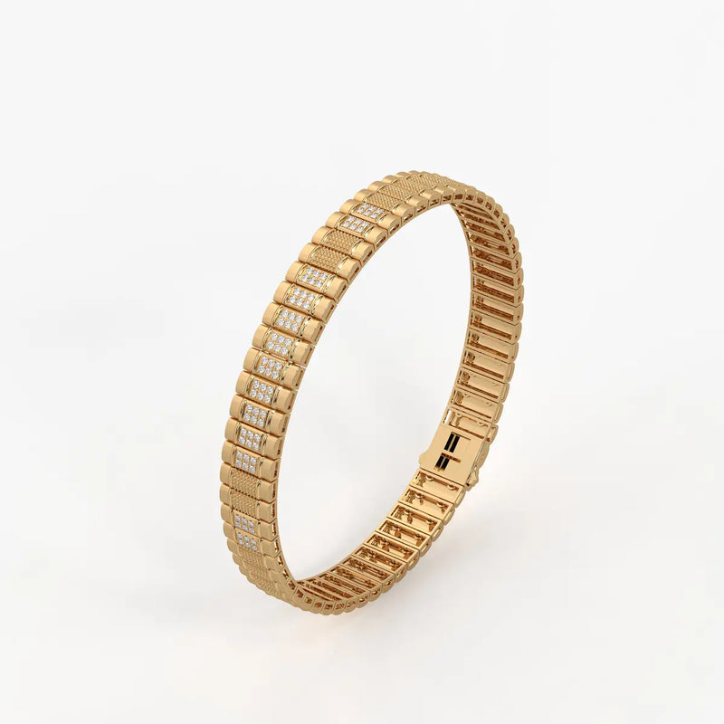 Regalix Vault Link Bracelet For Men