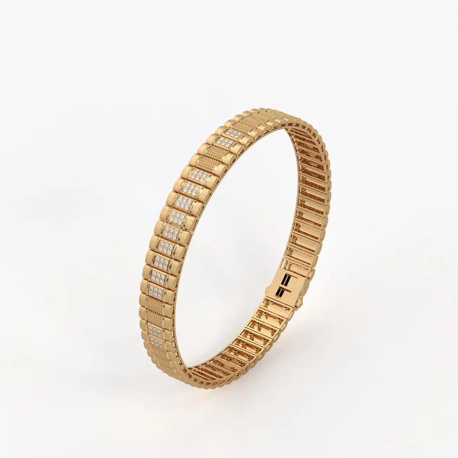 Regalix Vault Link Bracelet For Men