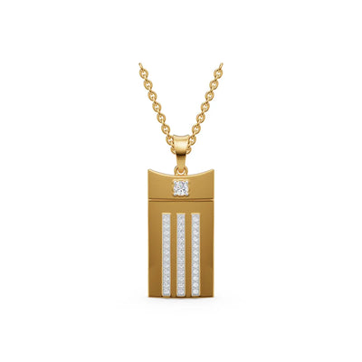 Veritas Geometric Diamond Pendant
