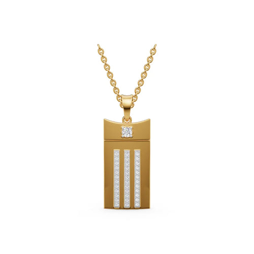 Veritas Geometric Diamond Pendant