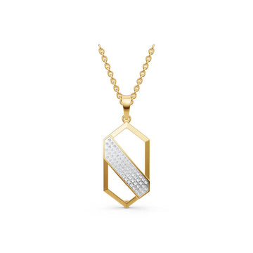 Vector Cut Pendant For Men