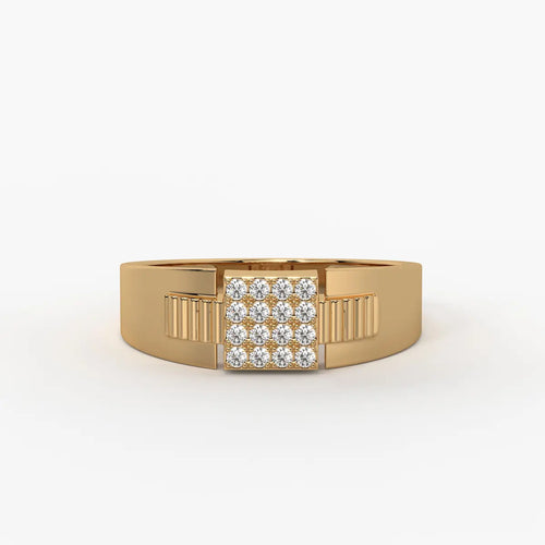 Rivex Gridlock Diamond Ring for Men