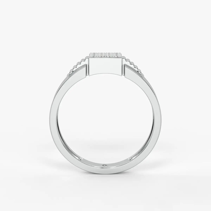 Rivex Gridlock Diamond Ring for Men