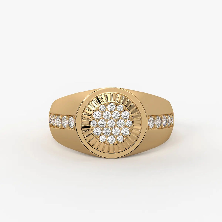 Orvantis HaloForge Diamond Ring for Men