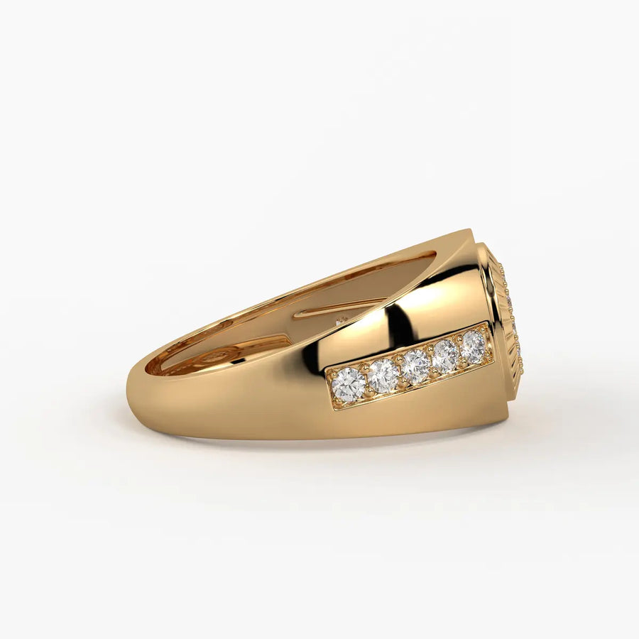 Orvantis HaloForge Diamond Ring for Men