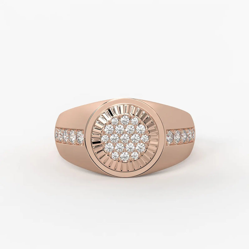 Orvantis HaloForge Diamond Ring for Men