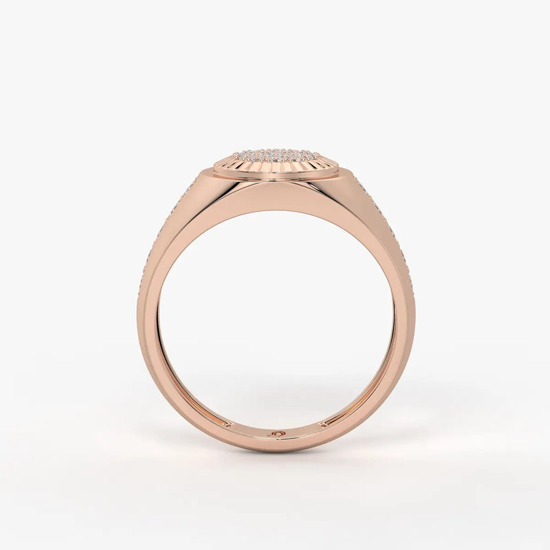 Orvantis HaloForge Diamond Ring for Men