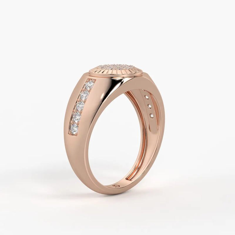 Orvantis HaloForge Diamond Ring for Men
