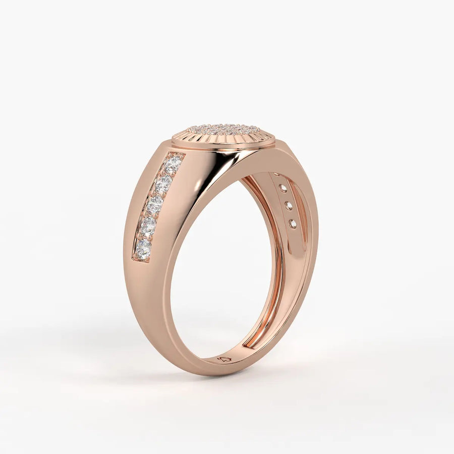 Orvantis HaloForge Diamond Ring for Men