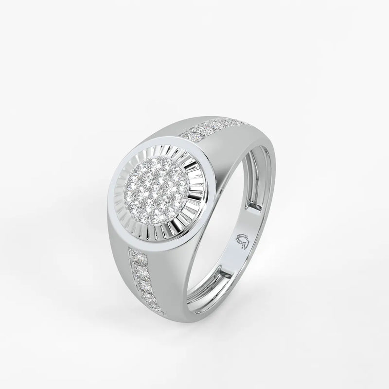 Orvantis HaloForge Diamond Ring for Men