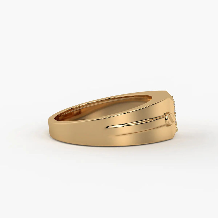 Drayvok Splitcore Diamond Ring for Men