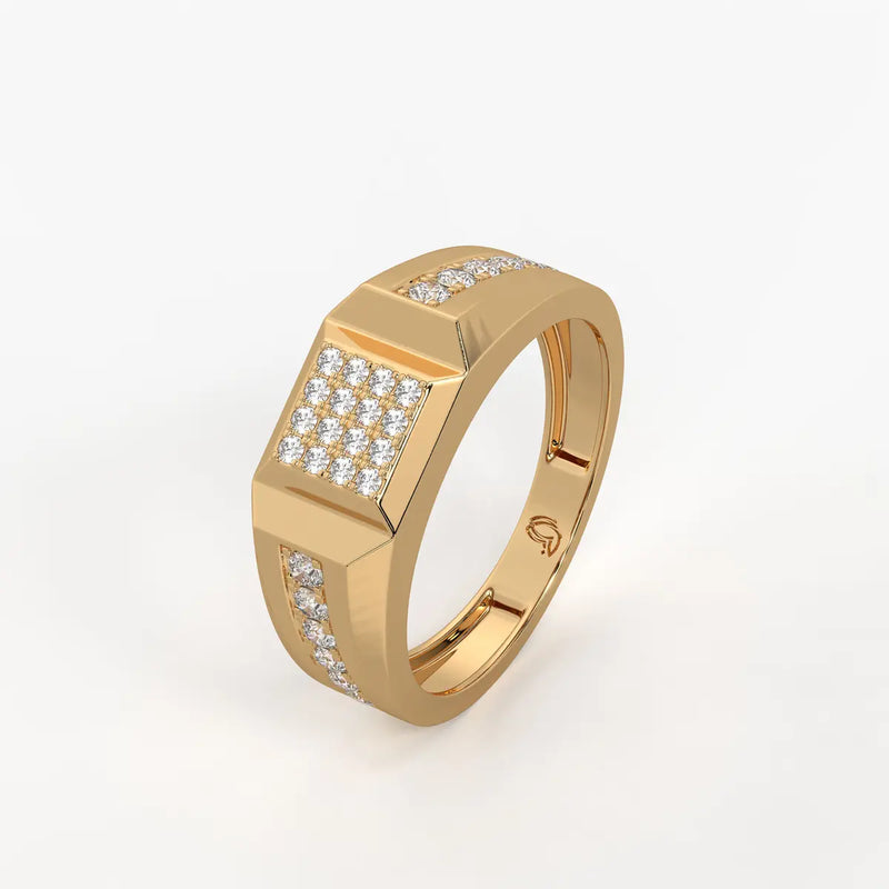 Zenthor Apex Diamond Ring for Men