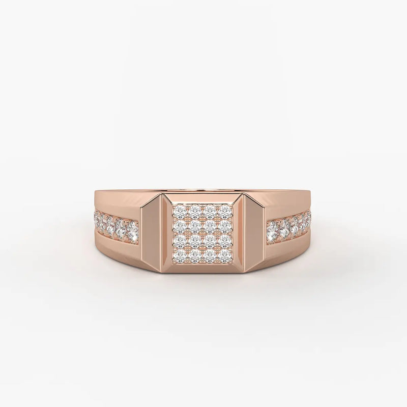 Zenthor Apex Diamond Ring for Men