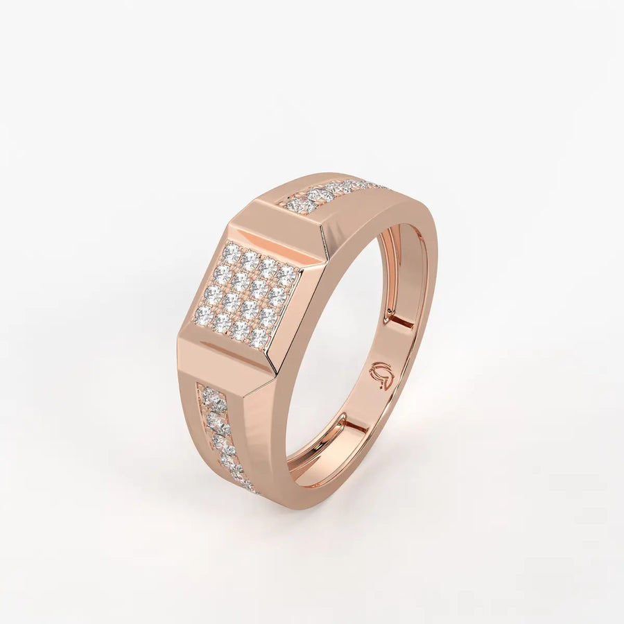 Zenthor Apex Diamond Ring for Men
