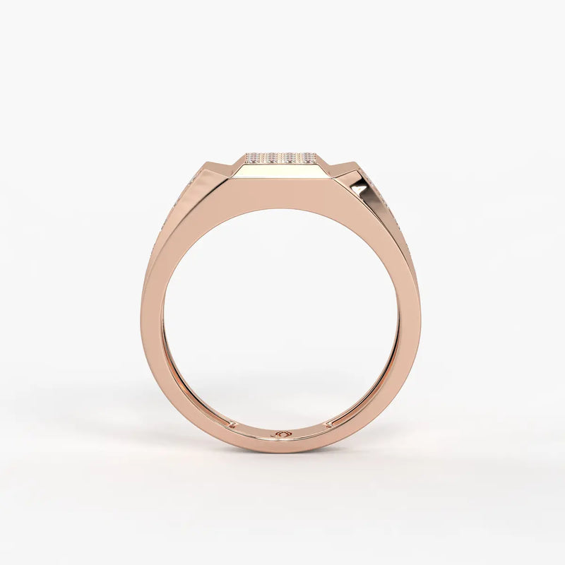 Zenthor Apex Diamond Ring for Men