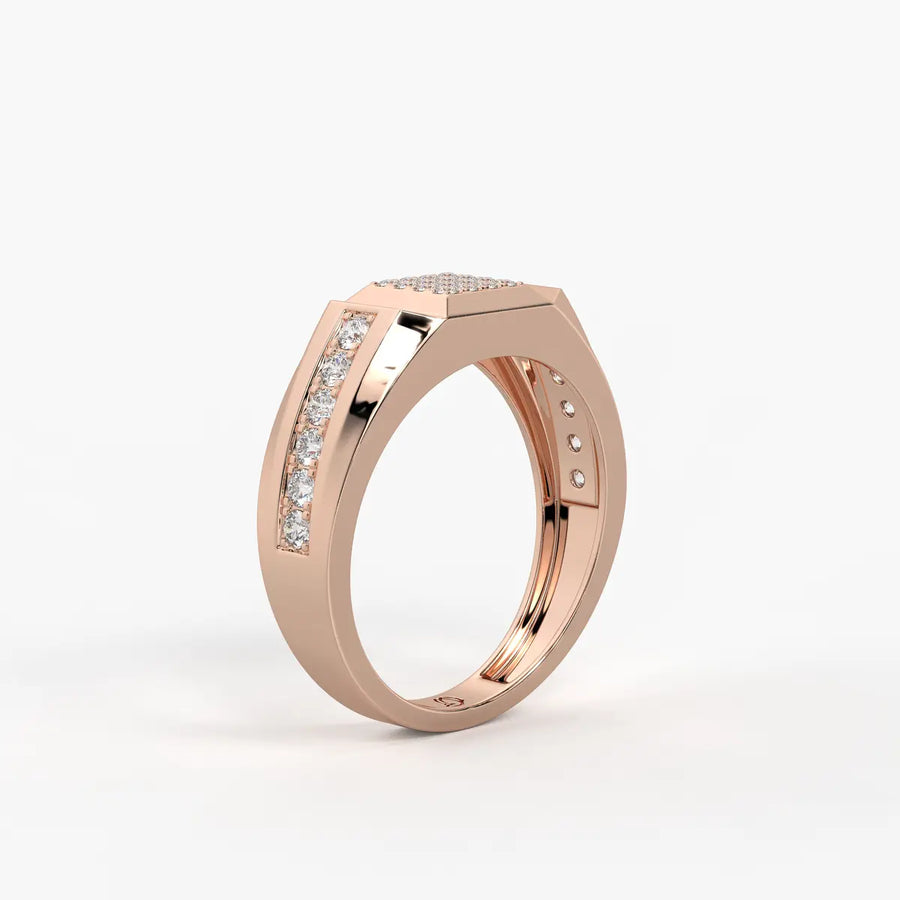 Zenthor Apex Diamond Ring for Men