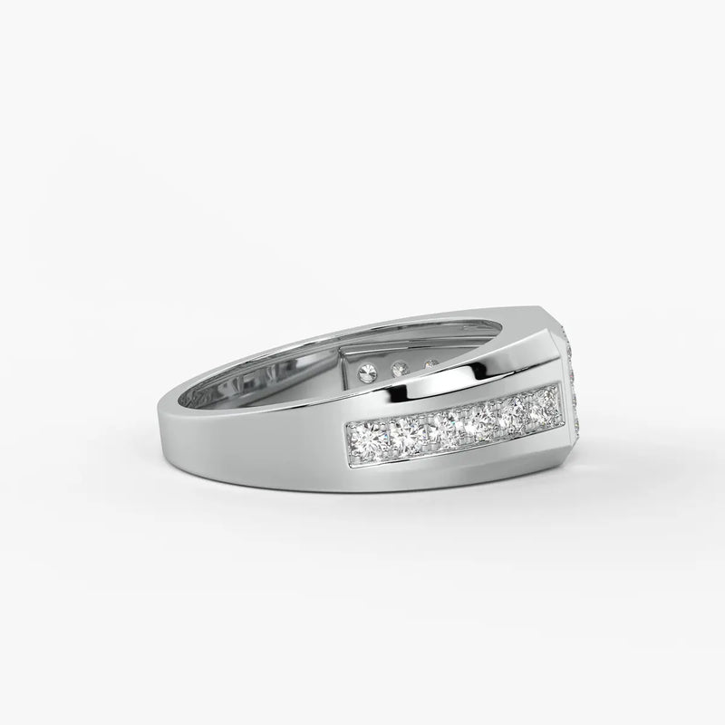 Zenthor Apex Diamond Ring for Men