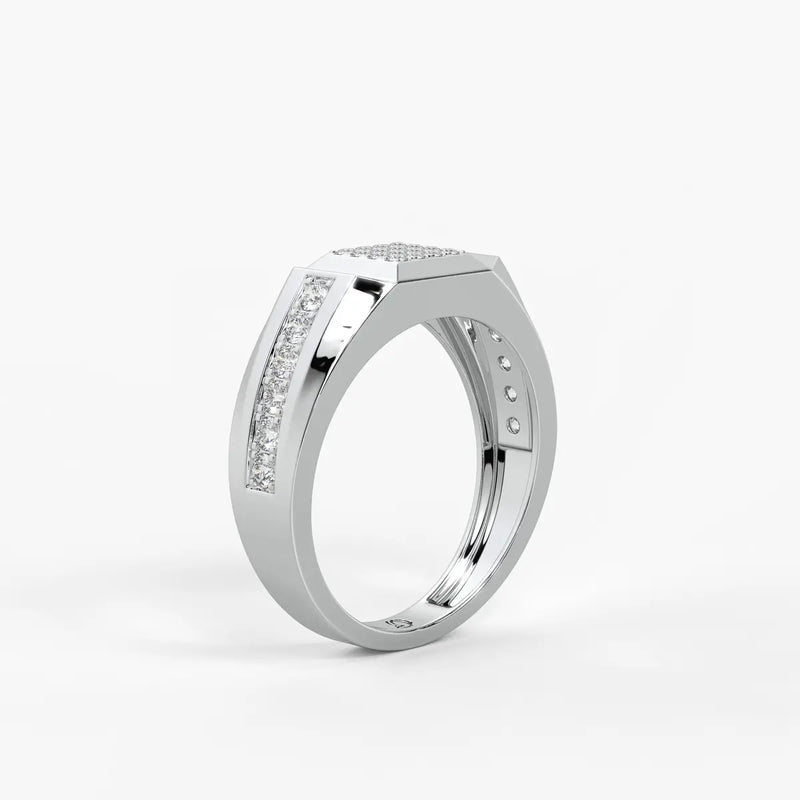 Zenthor Apex Diamond Ring for Men