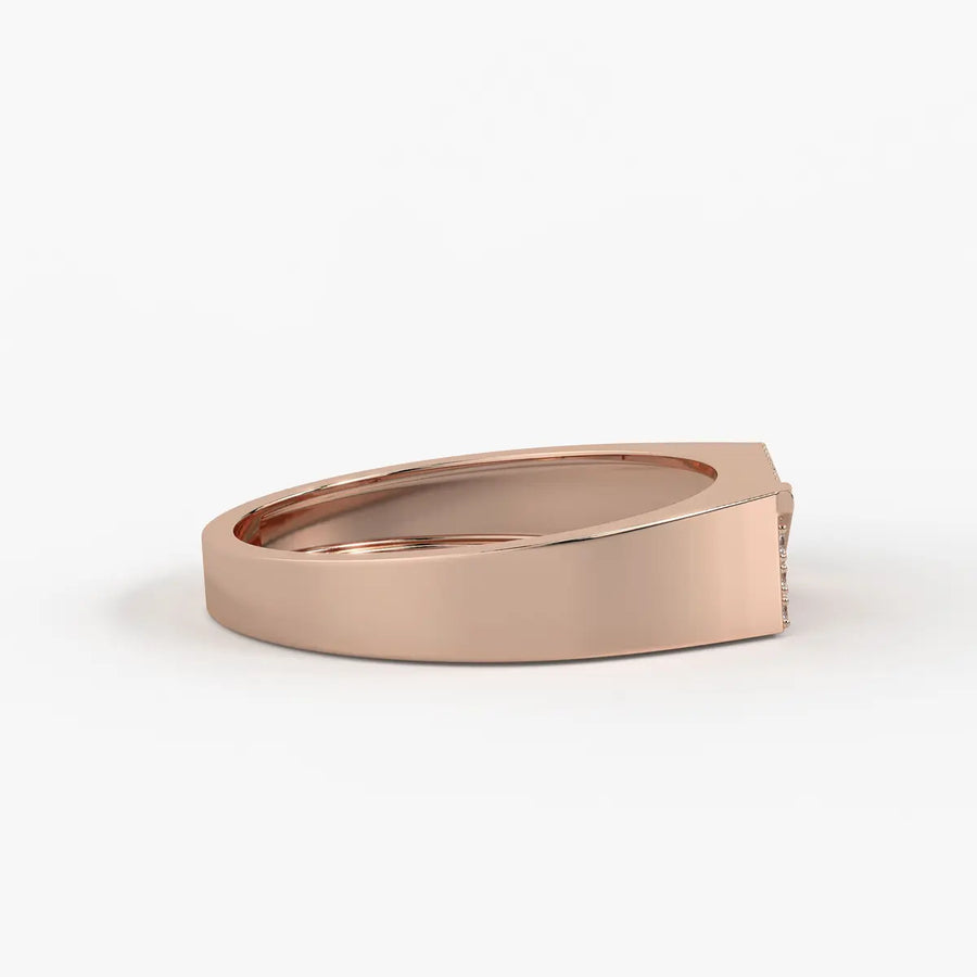 Triavex Edge Diamond Ring for Men