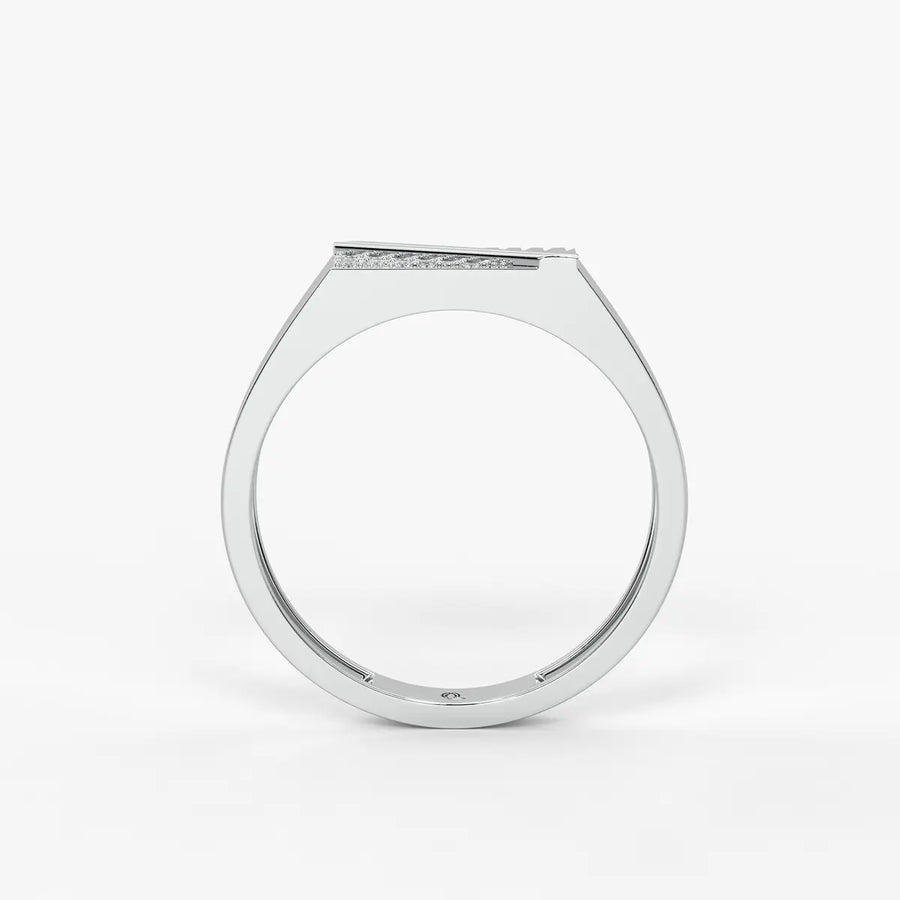Triavex Edge Diamond Ring for Men