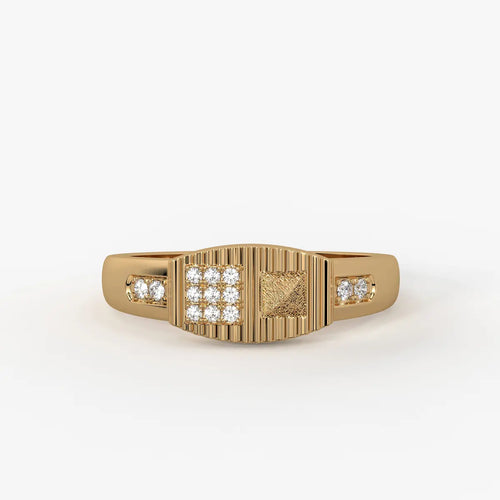 Dvarion Splitcrest Diamond Ring for Men