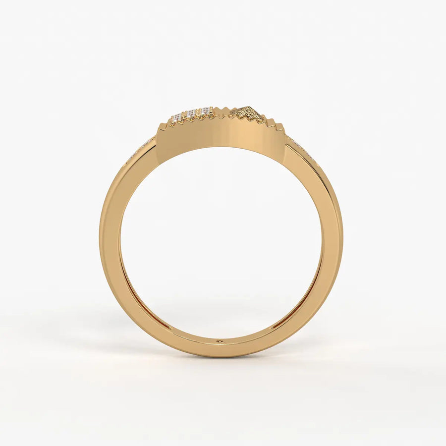 Dvarion Splitcrest Diamond Ring for Men