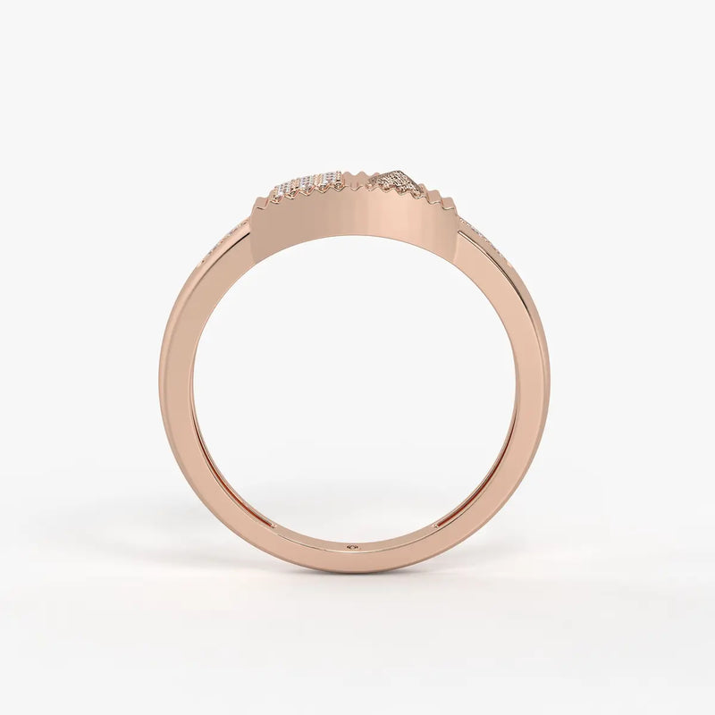 Dvarion Splitcrest Diamond Ring for Men